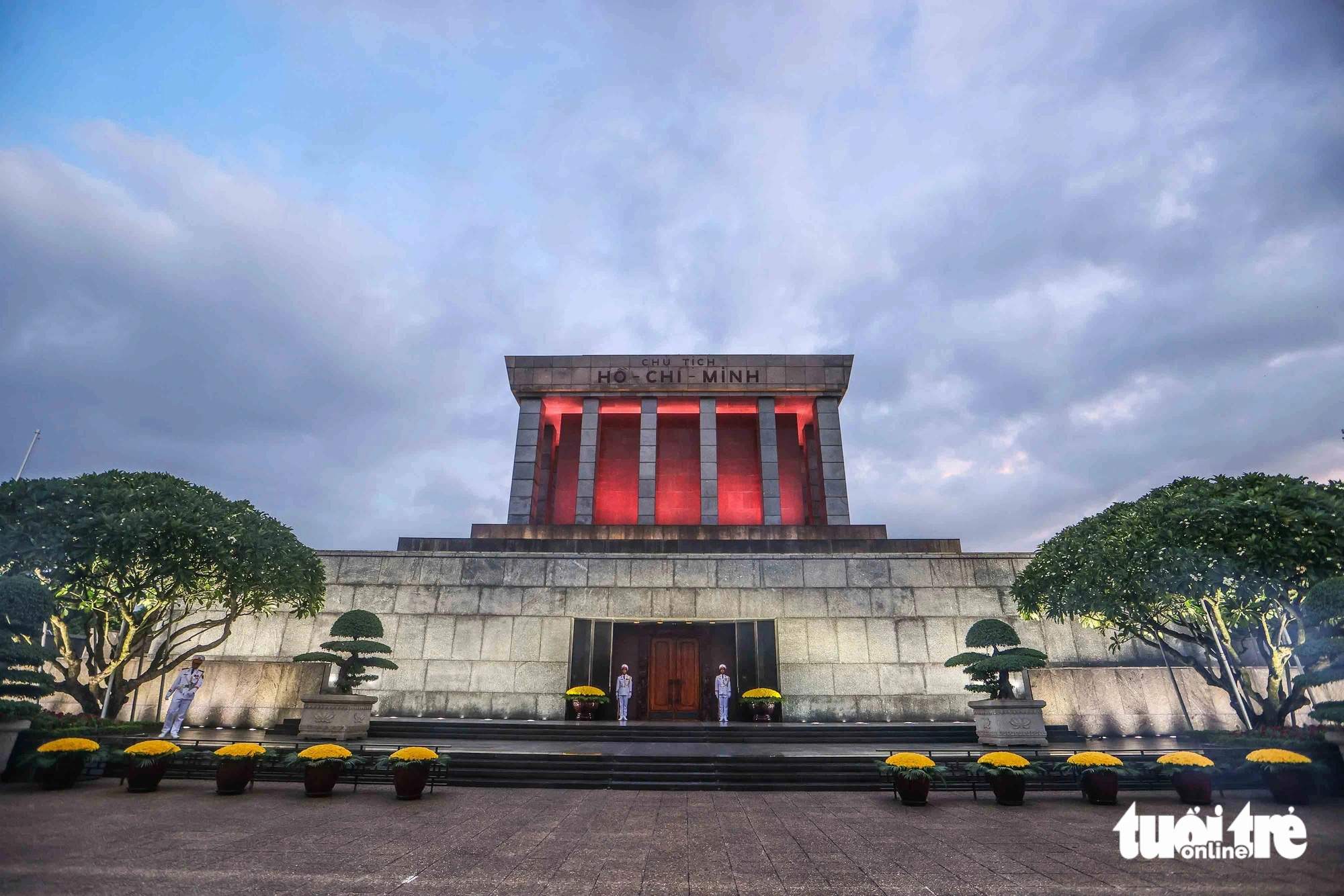 President Ho Chi Minh Mausoleum at Ba Dinh Square in Hanoi, September 2, 2024. Photo: Nguyen Khanh / Tuoi Tre