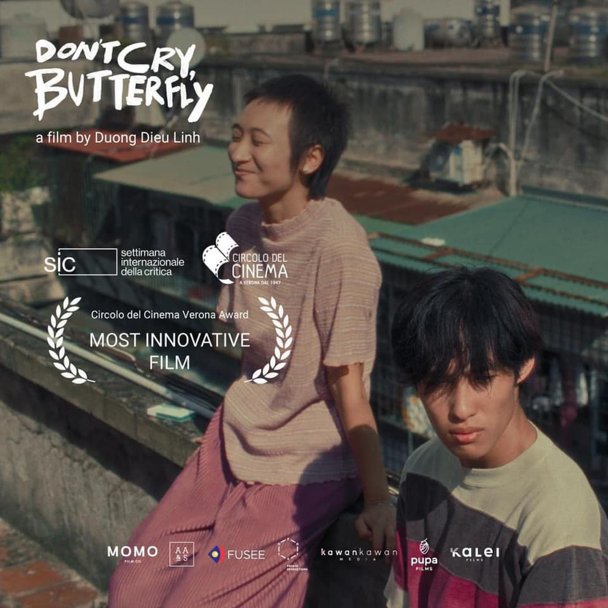 A poster for 'Don't Cry, Butterfly'