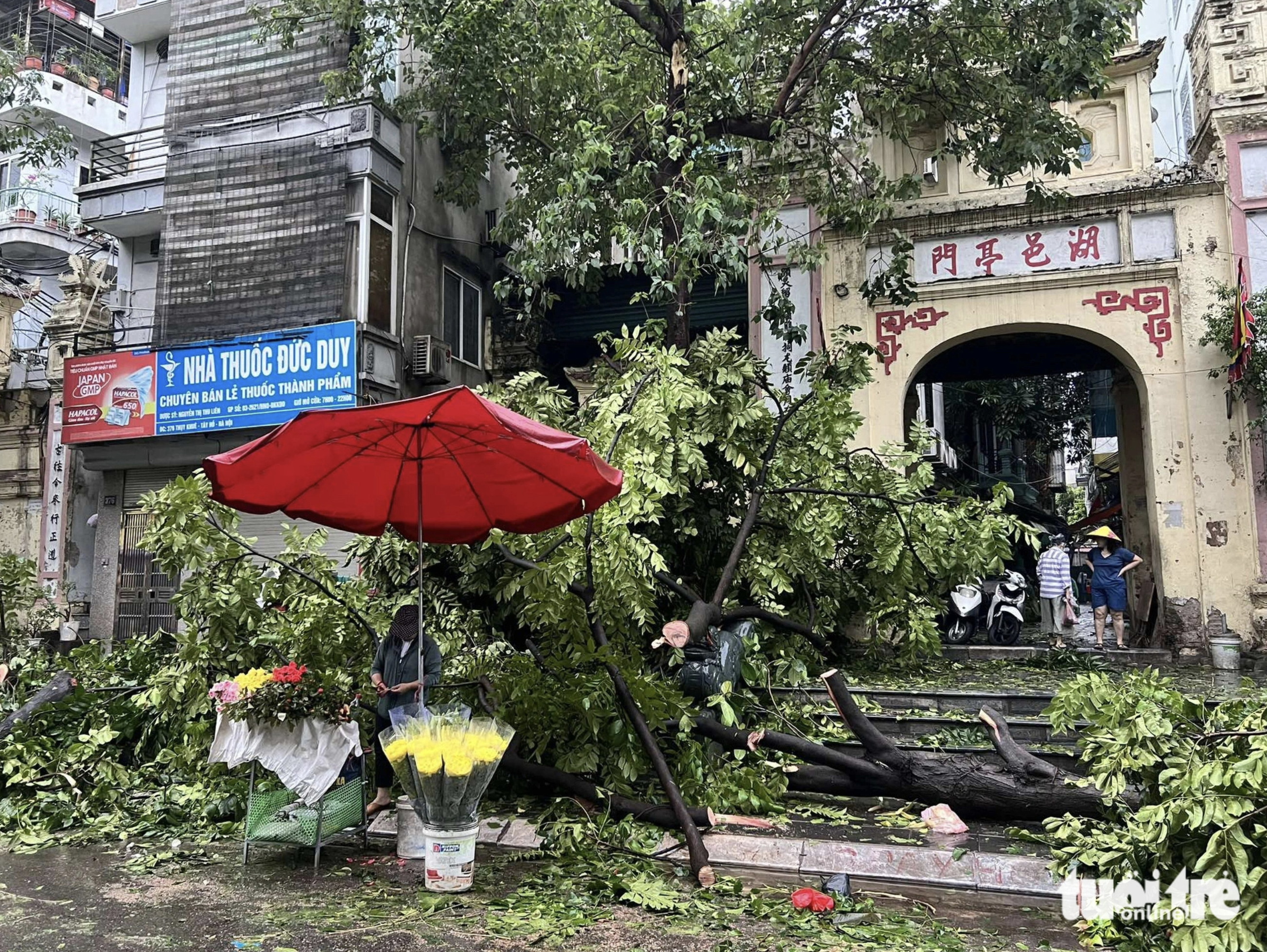 Typhoon Yagi leaves behind disastrous scenes in parts of northern Vietnam