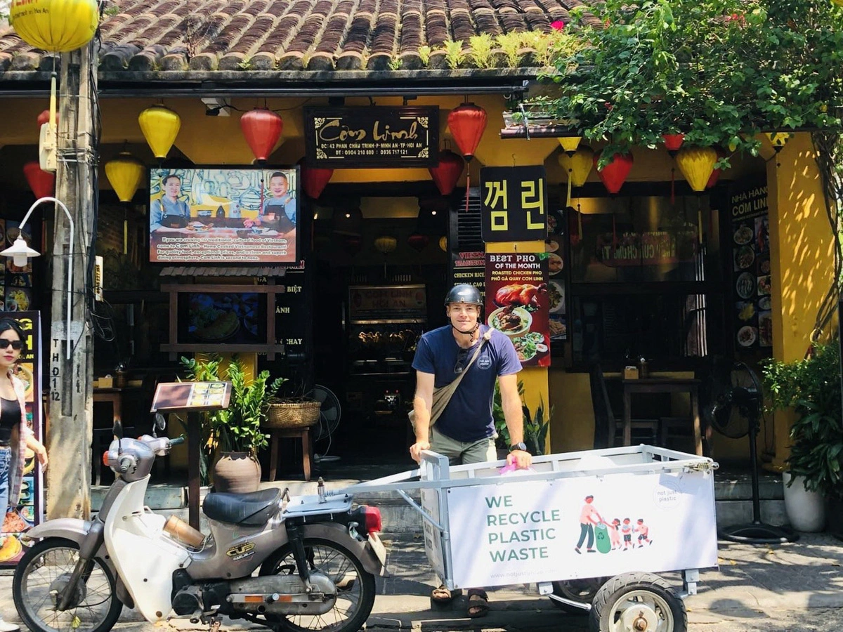 Danish businessman gives second life to plastic waste in Hoi An