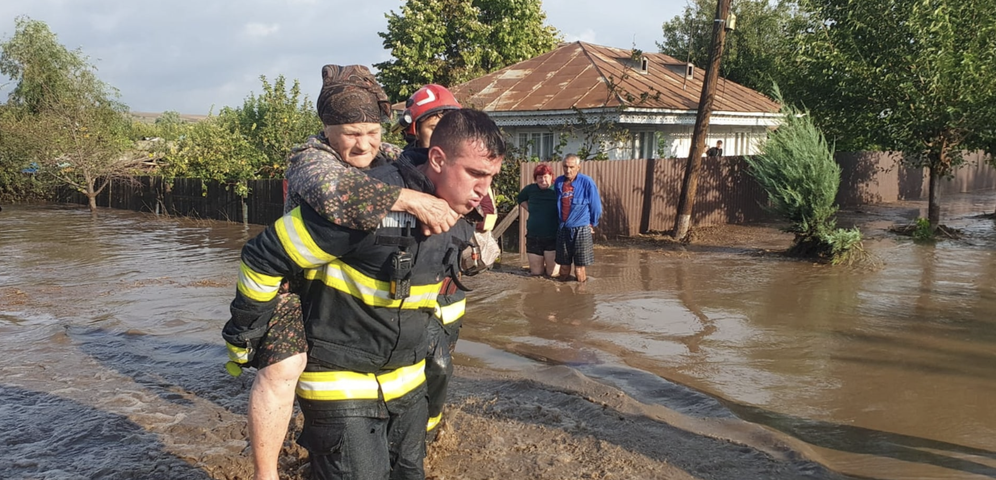 Pechea, Galati county, Romania, September 14, 2024. Galati Inspectorate for Emergency Situations. Photo: Reuters