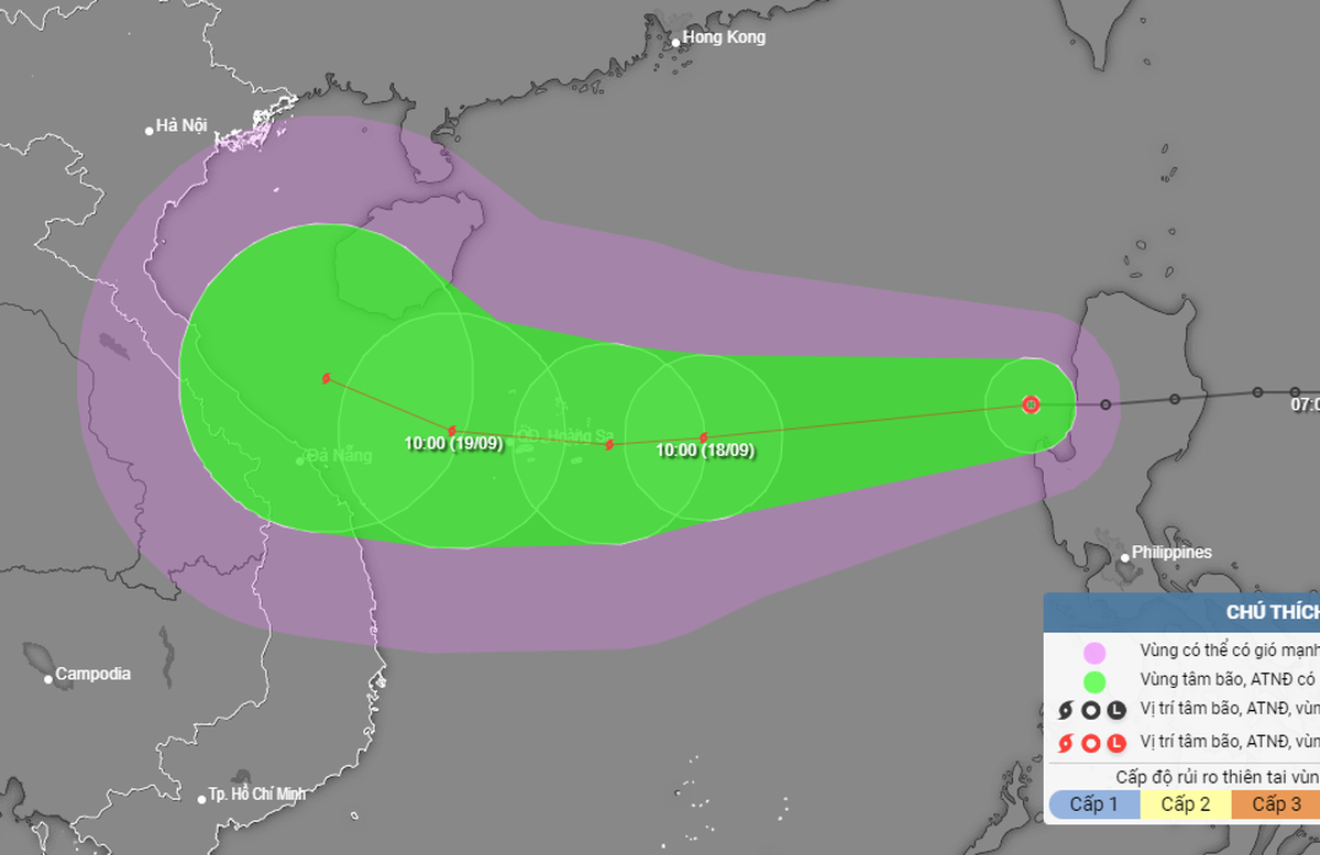 Tropical depression enters East Vietnam Sea, likely to strengthen into storm