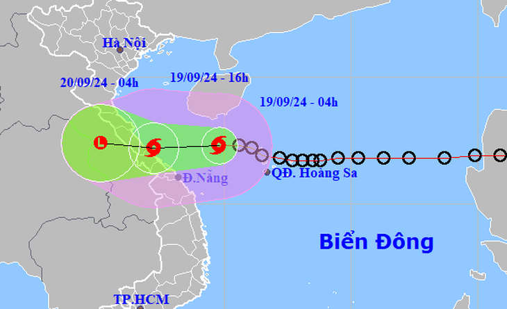 Tropical depression strengthens into storm, likely to hit central Vietnam on Thursday