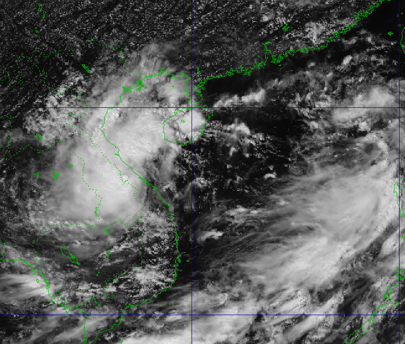 Storm downgraded to tropical depression after making landfall in central Vietnam