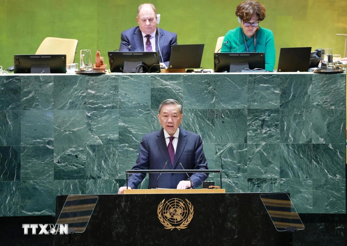 Vietnamese Party chief, State President To Lam speaks of 5-point vision for a better world at UNGA 79