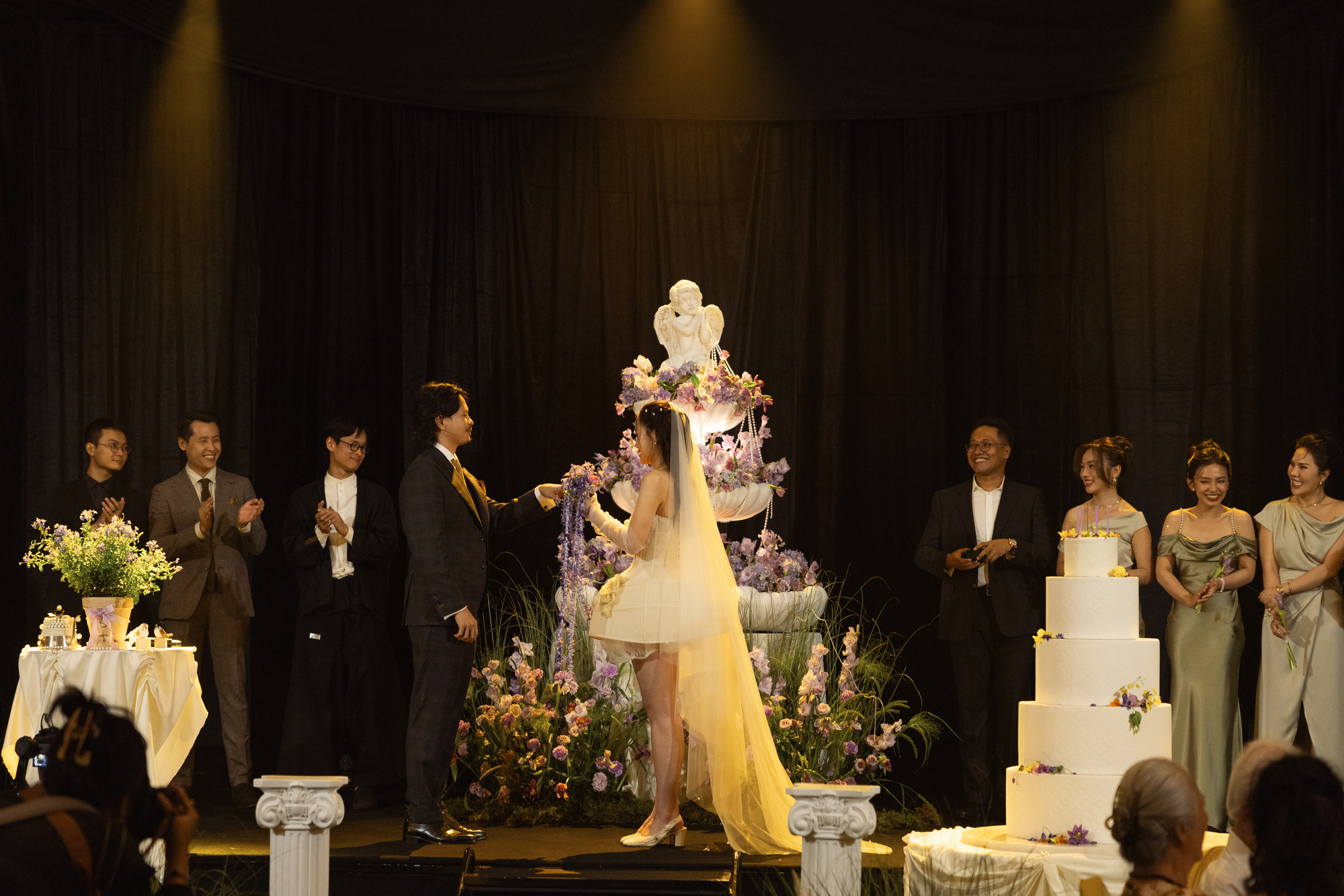 A couple gets married in a South Korean band BTS-themed wedding in Ho Chi Minh City, September 21, 2024. Photo: Supplied