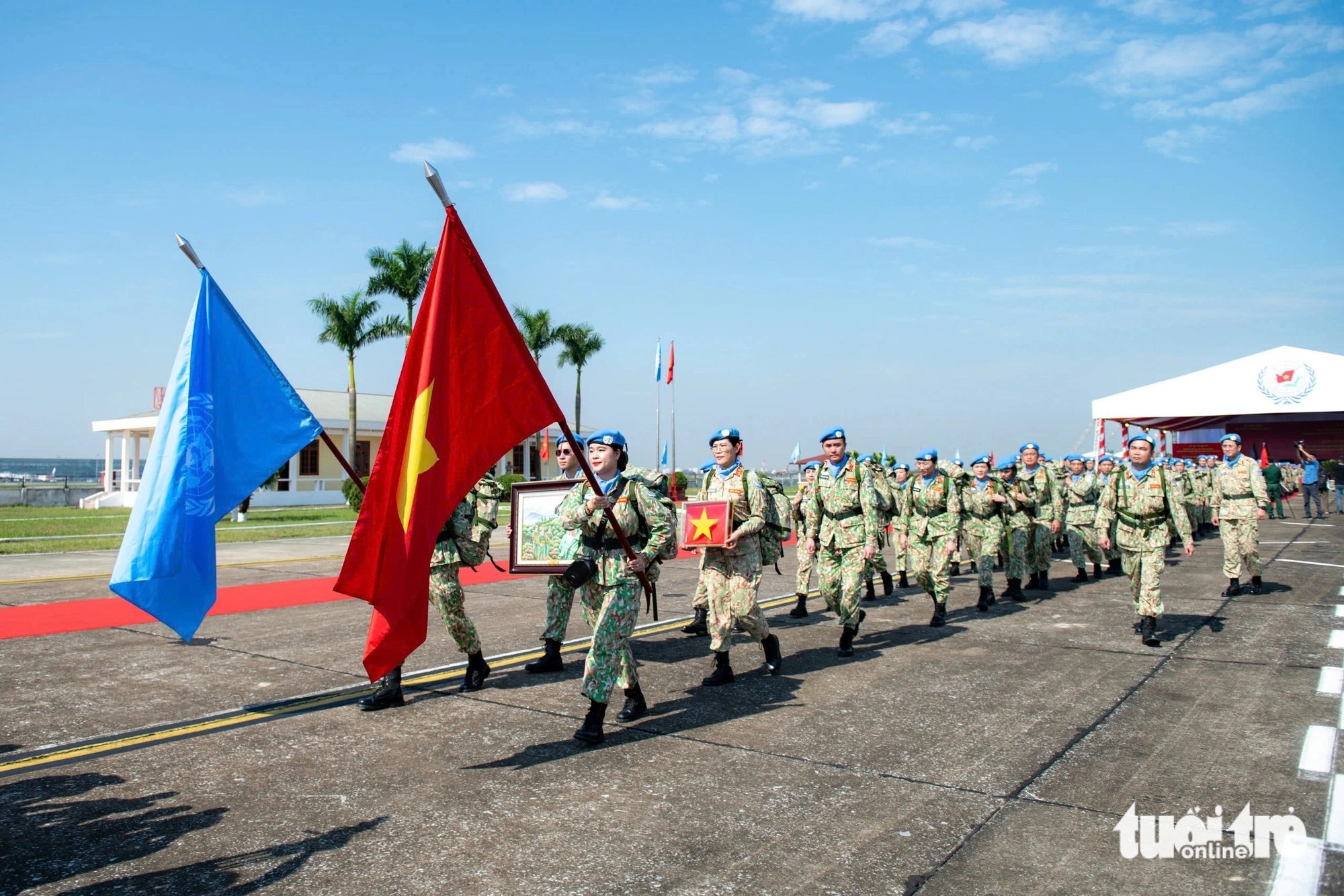 Vietnam's newly-weds join peacekeeping efforts in Africa