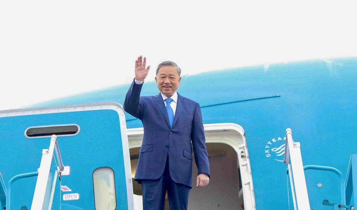 Top Vietnamese leader To Lam departs for Mongolia, Ireland, France