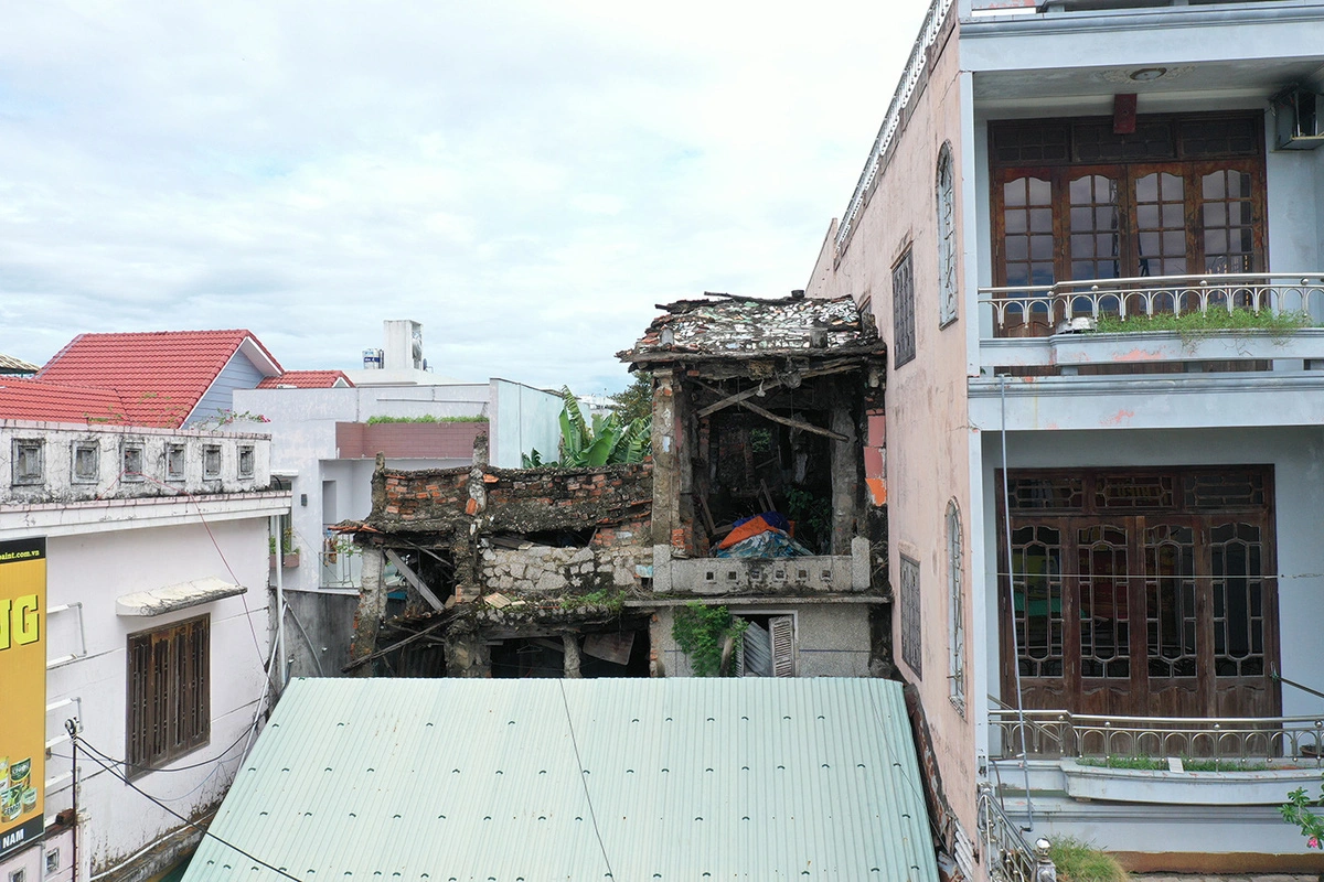 The front face of the house. Photo: B.D. / Tuoi Tre