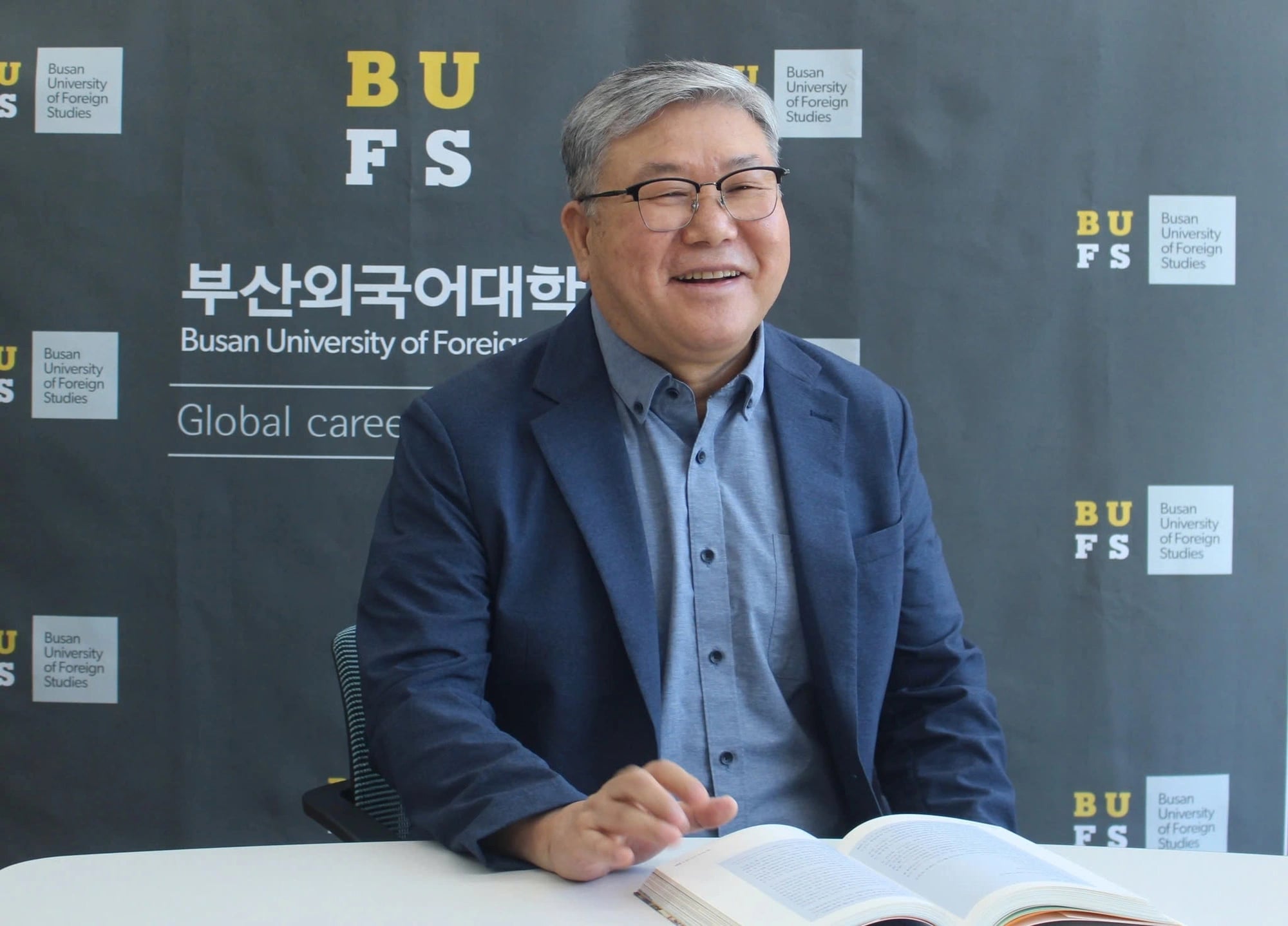 Prof. Dr. Bae Yang Soo, head of the Vietnamese language department at Busan University of Foreign Studies said that the department’s students hold a deep appreciation for Vietnamese phở. Photo: Supplied