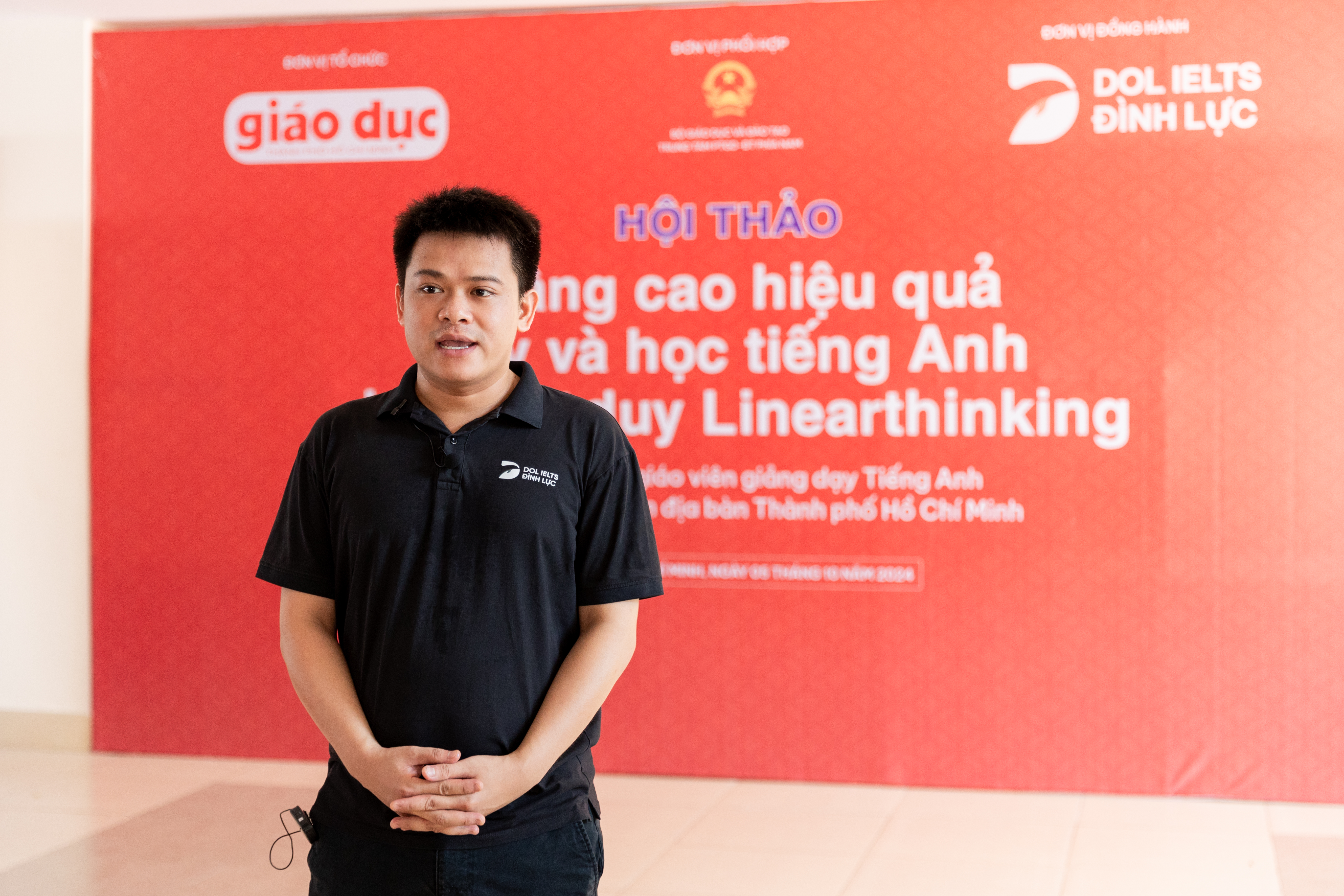 Le Dinh Luc, founder and CEO of DOL English