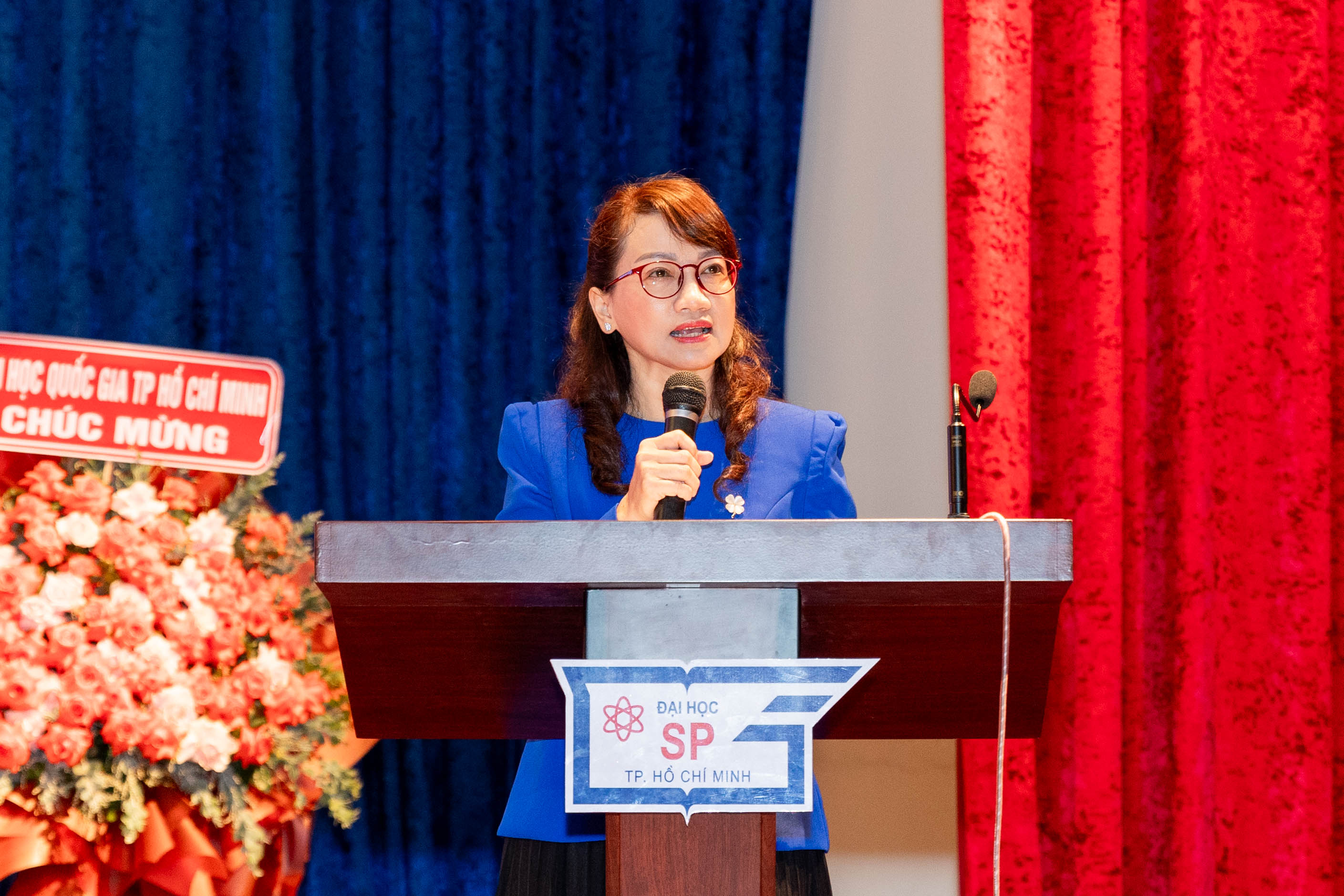 Prof. Dr. Nguyen Thi Thanh Mai, vice-director of the Vietnam National University-Ho Chi Minh City and principal of the university’s High School for Gifted Students