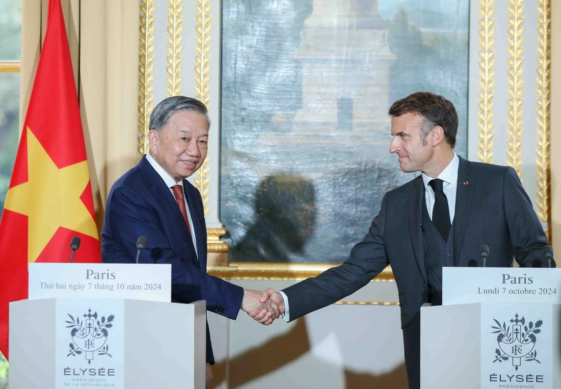 Vietnam, France lift ties to comprehensive strategic partnership