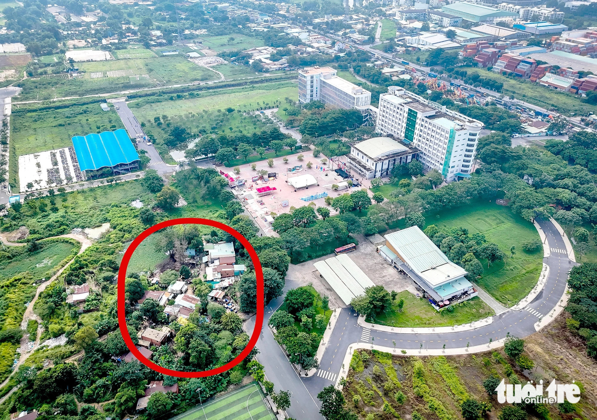 643-ha university complex in southern Vietnam still unfinished after 30 years