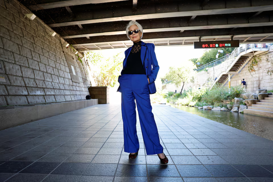 Age no barrier for octogenarian South Korean model defying stereotypes