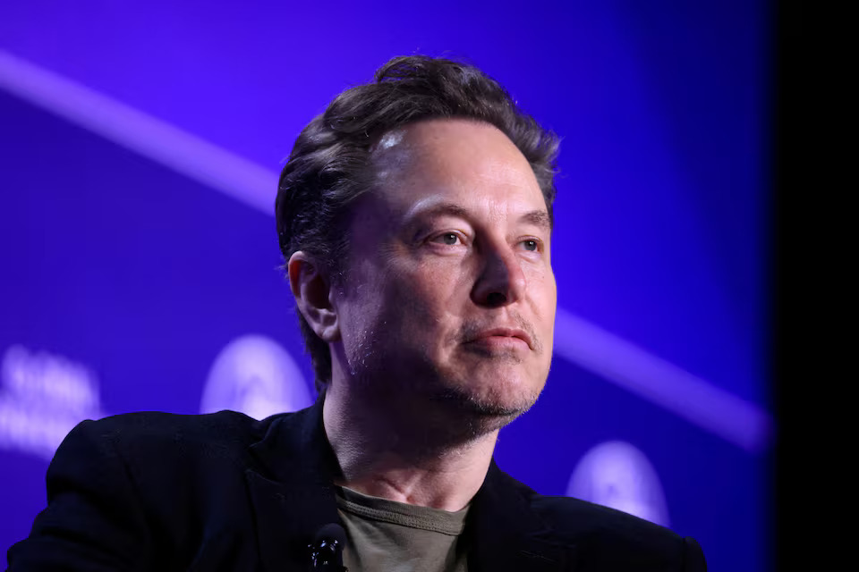 [10/11]Elon Musk, Chief Executive Officer of SpaceX and Tesla and owner of X looks on during the Milken Conference 2024 Global Conference Sessions at The Beverly Hilton in Beverly Hills, California, U.S., May 6, 2024. Photo: Reuters