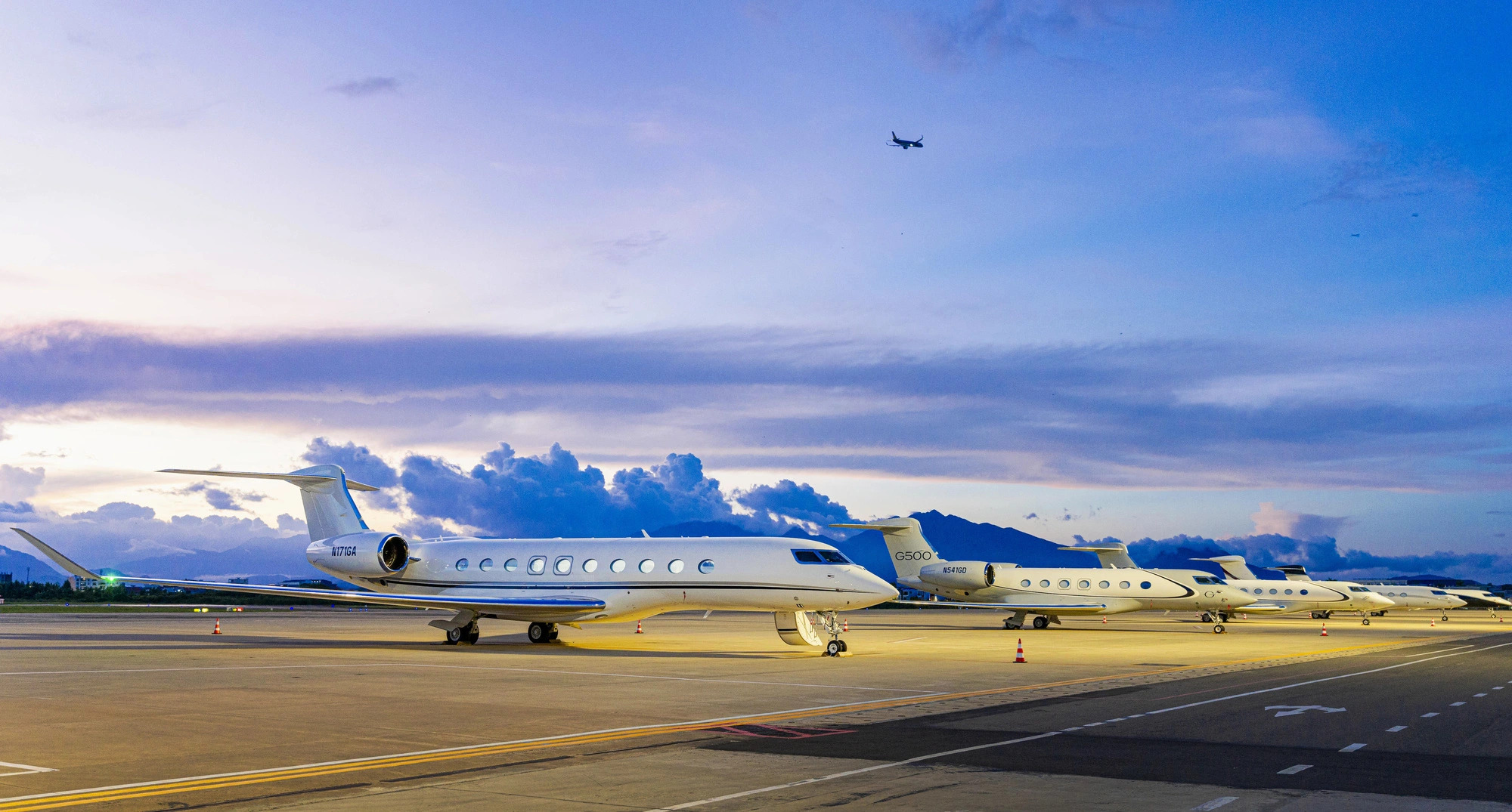 5 premium jets take affluent people to Da Nang for Gulfstream’s customer event