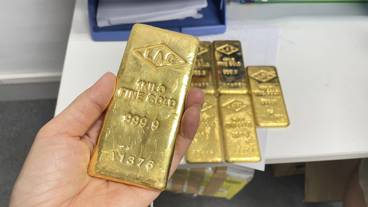 Foreigner caught bringing 7kg of suspected gold bars to Vietnam