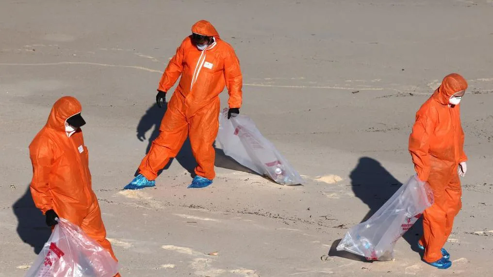 Sydney's 'mystery' toxic beach balls are cosmetic, cleaning product waste