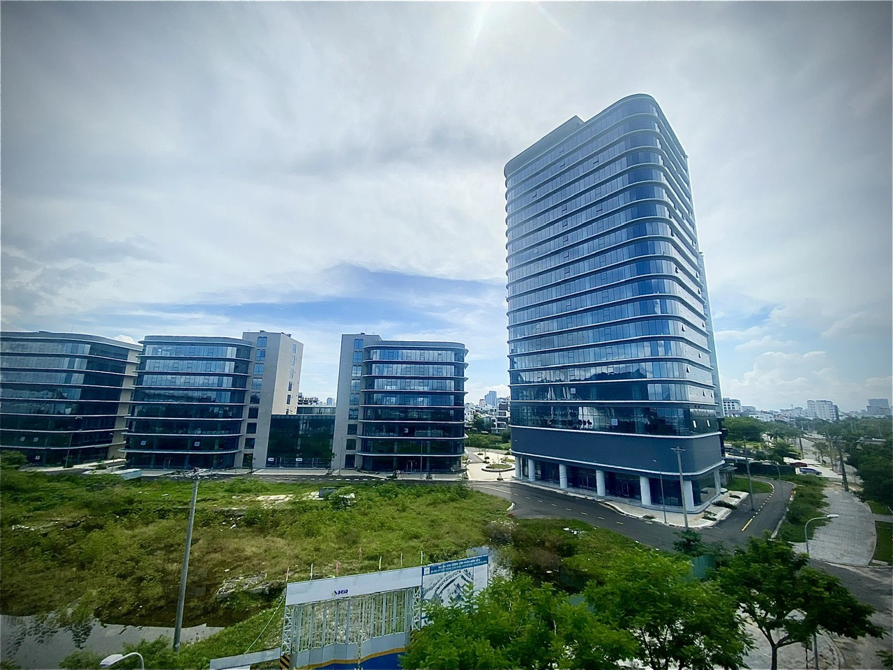 Da Nang Software Park No. 2 will span an area 28,573 square meters in Hai Chau District, Da Nang City, central Vietnam. Photo: Truong Trung / Tuoi Tre