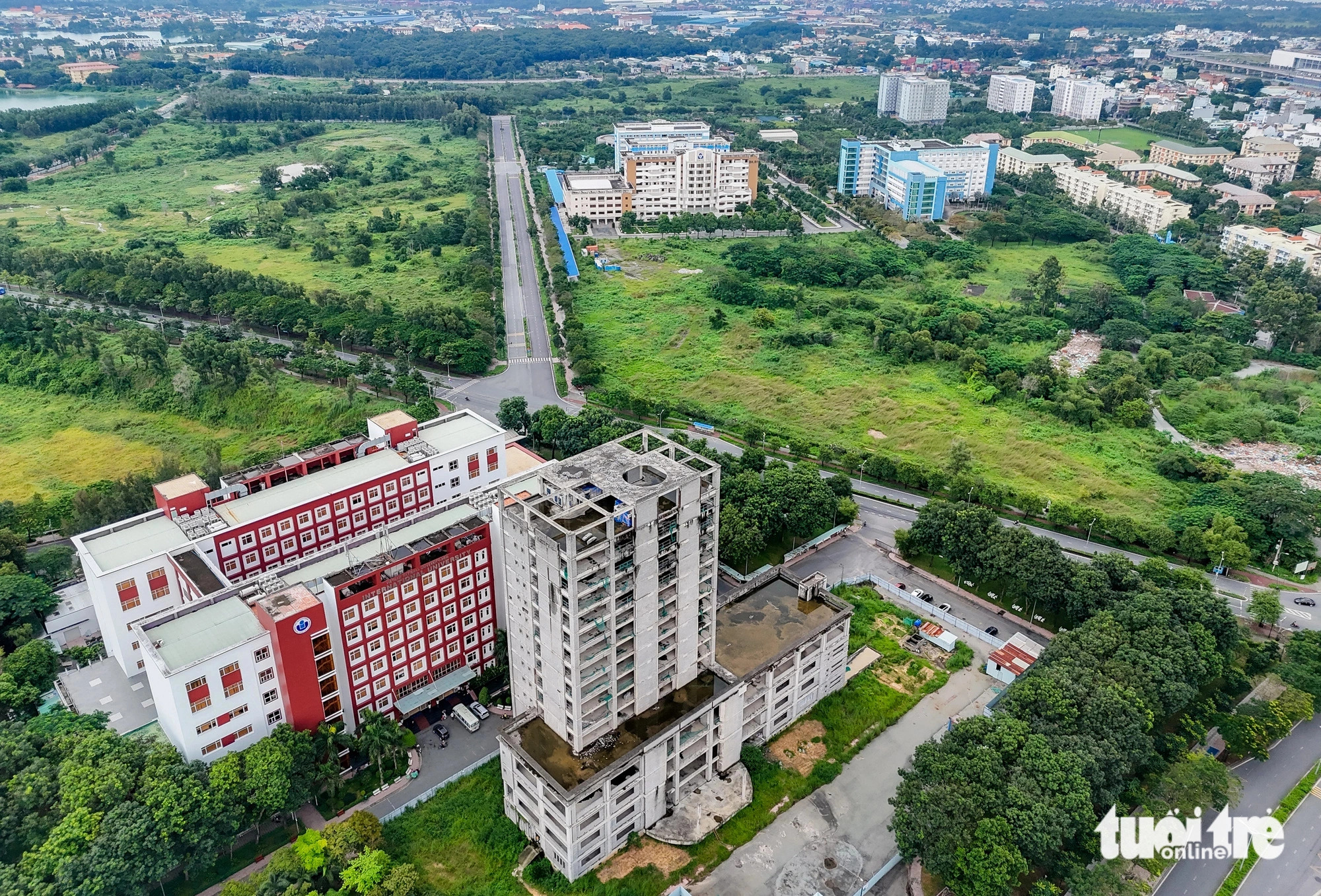 The campus of the Ho Chi Minh City International University. Photo: Le Phan / Tuoi Tre