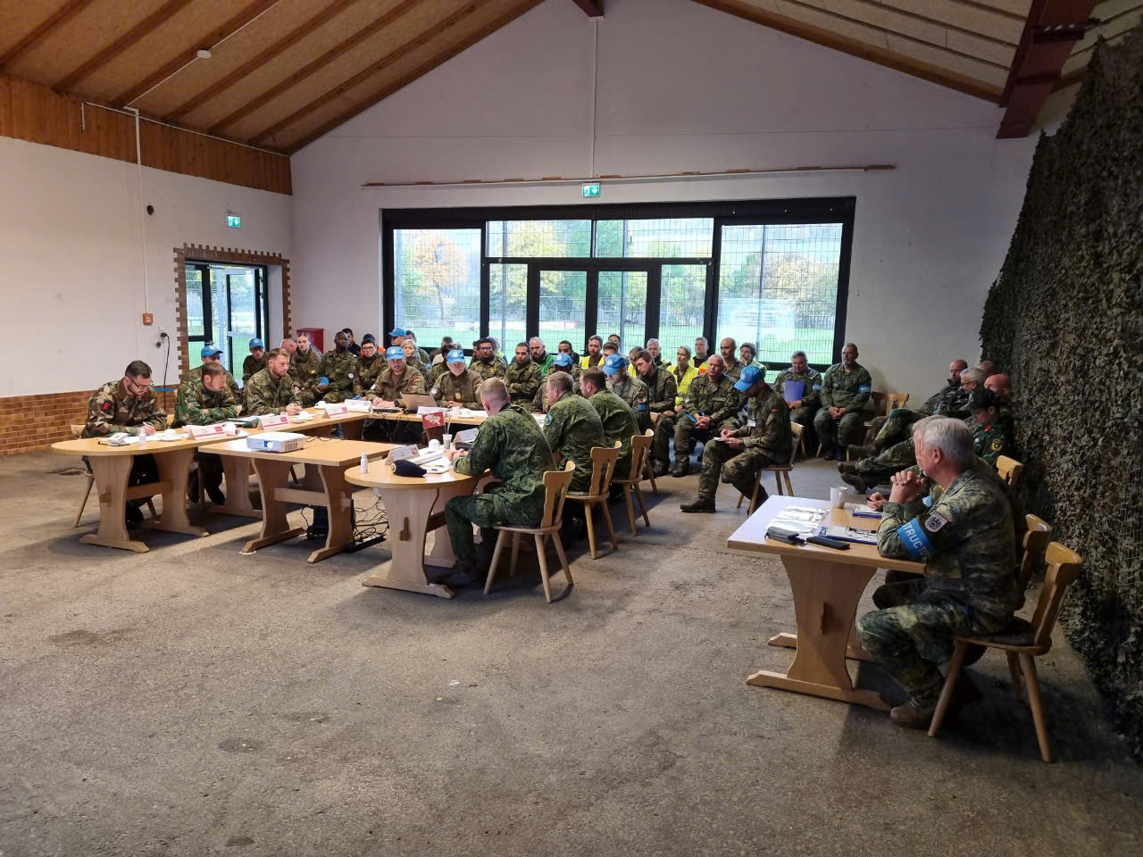 Participants attend a UN Military Observer Course held at the Bundeswehr United Nations Training Center in Germany. Photo: Vietnam Department of Peacekeeping Operations