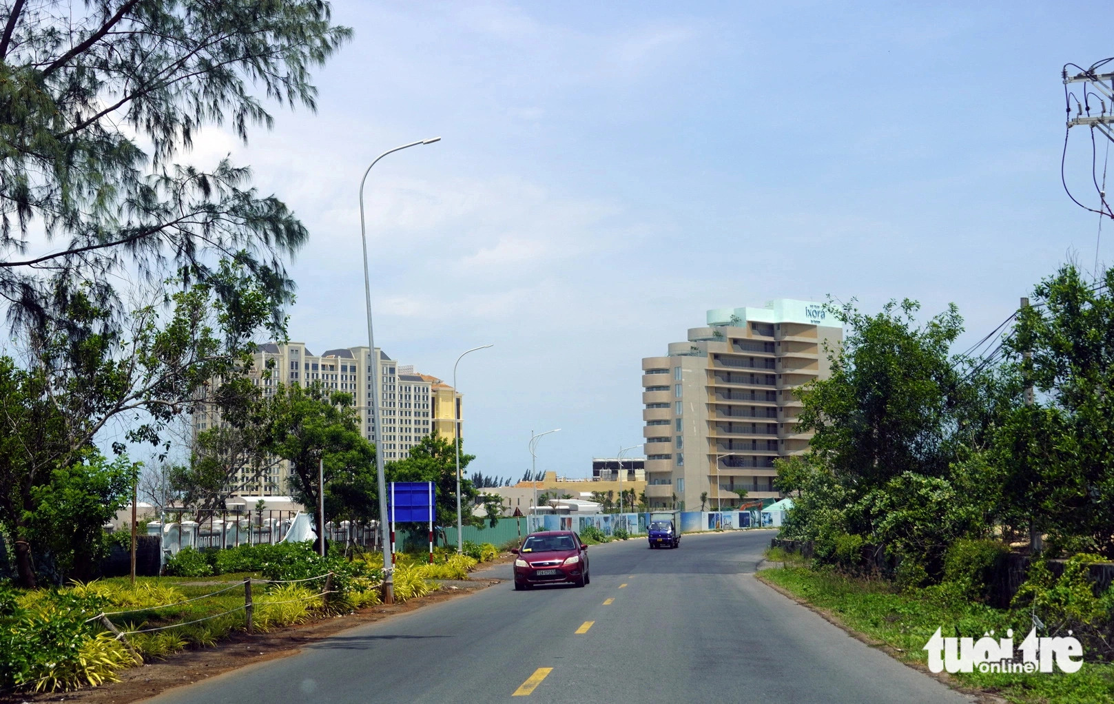 Some premium hotels and resorts in Ho Tram, a beach destination in Xuyen Moc District, Ba Ria - Vung Tau Province, southern Vietnam. Photo: Dong Ha / Tuoi Tre