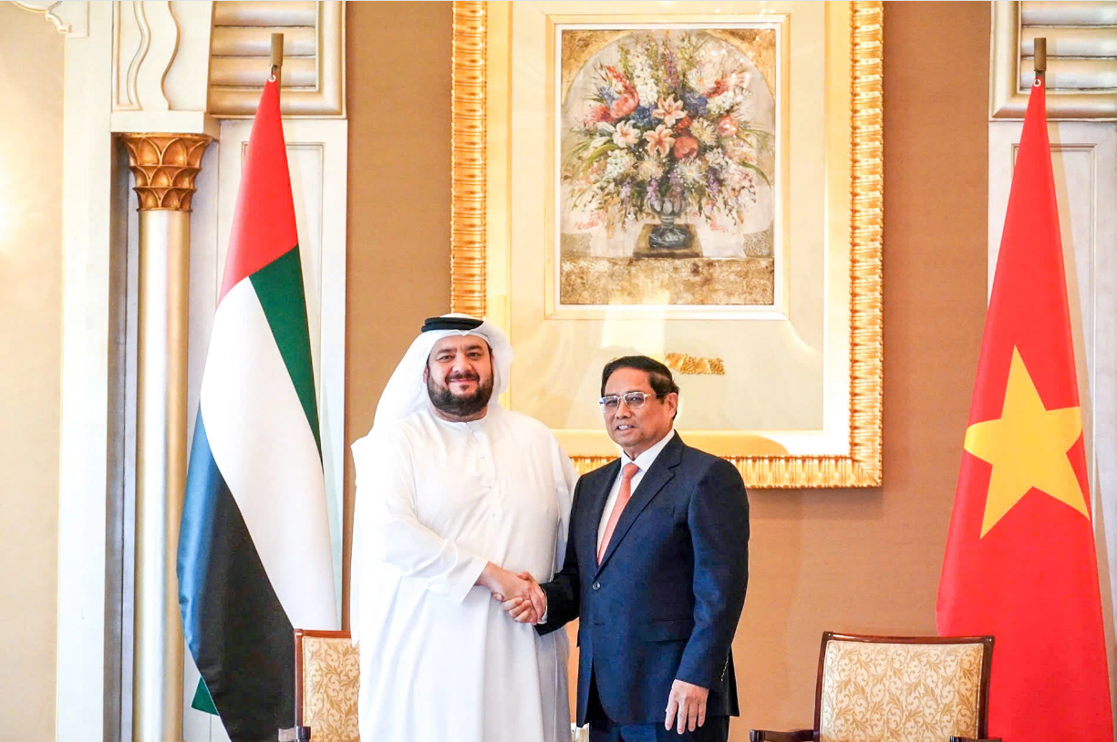 Vietnamese premier asks UAE for support to build financial centers