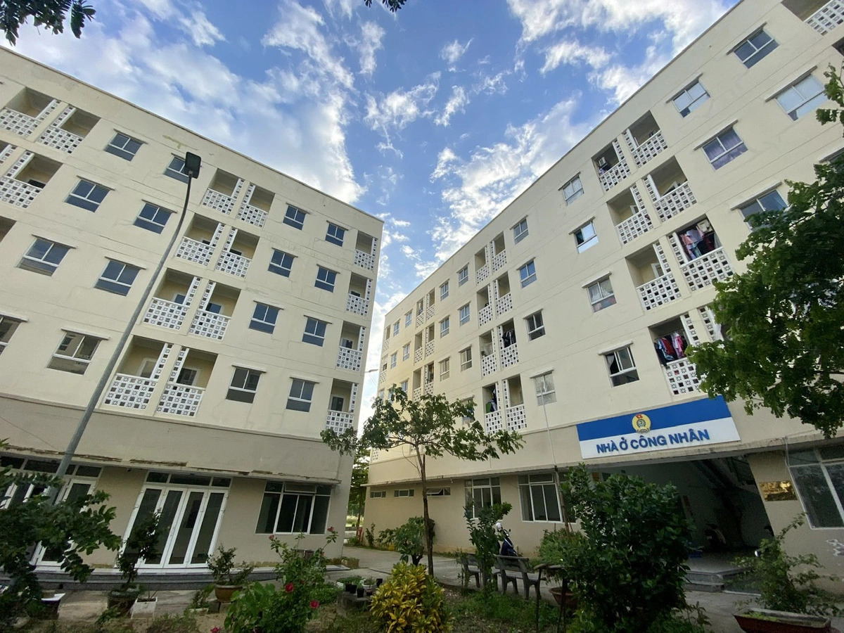 Worker housing developed by the local government in the Hoa Cam Industrial Park, Da Nang City, central Vietnam. Photo: Truong Trung / Tuoi Tre