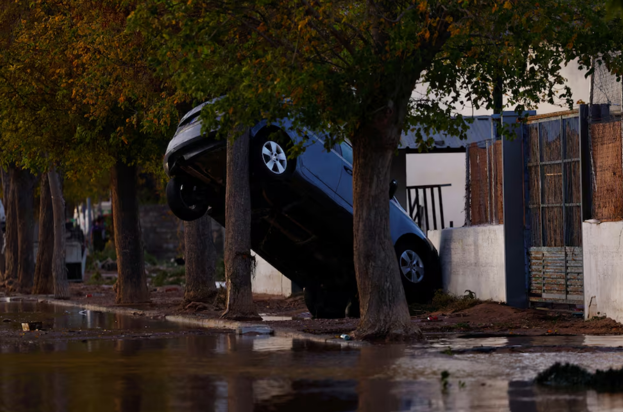 Spanish floods kill 95 as year of rain falls in a day in Valencia