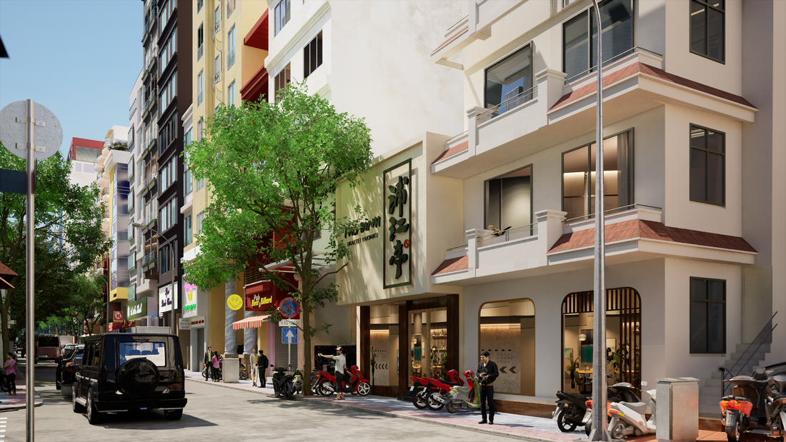 The space in front of restaurants on Thai Van Lung Street in District 1, Ho Chi Minh City will be rearranged.