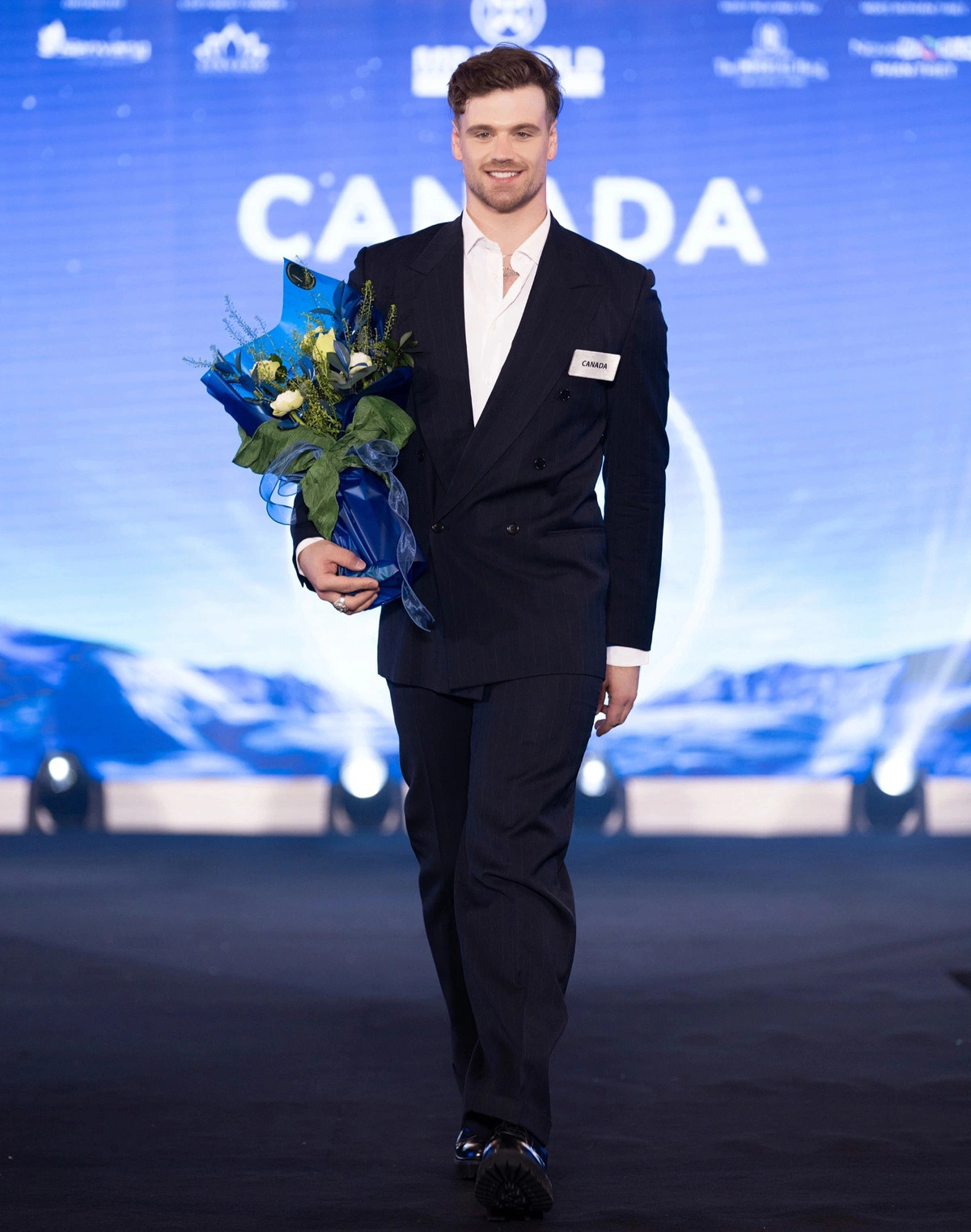 Mr. World 2024’s contestant from Canada. Photo: Supplied