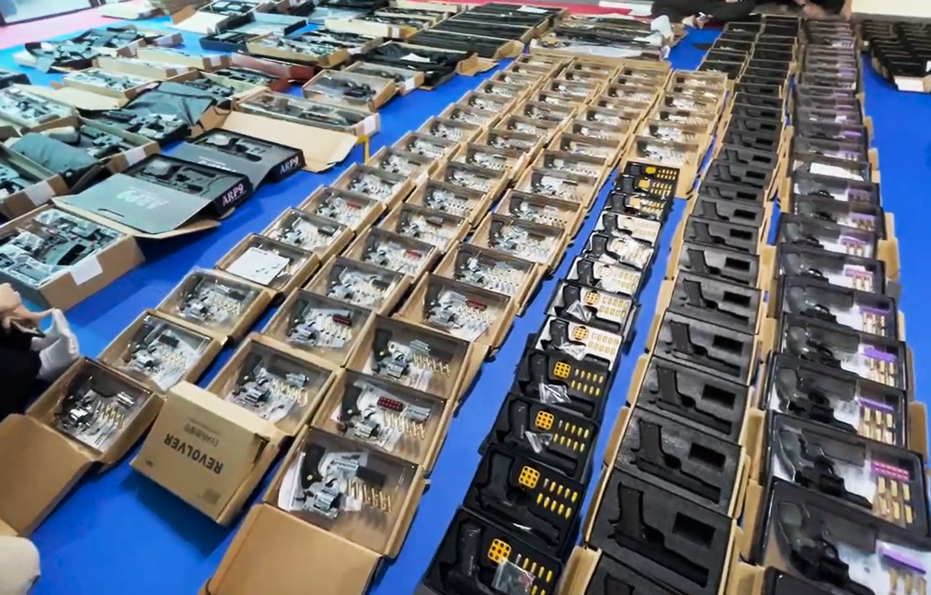 North-central Vietnam police dismantle transnational arms ring selling 1,000+ guns to criminal groups