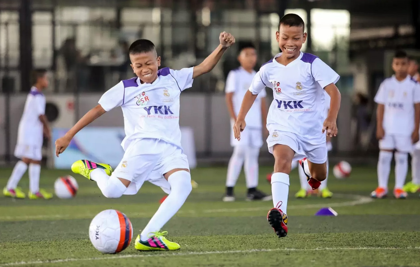 300 Ho Chi Minh City children train with Real Madrid Foundation coaches