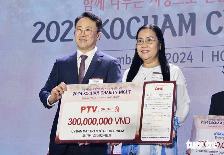 KOCHAM Charity Night raises $510,000 for volunteer activities in Vietnam