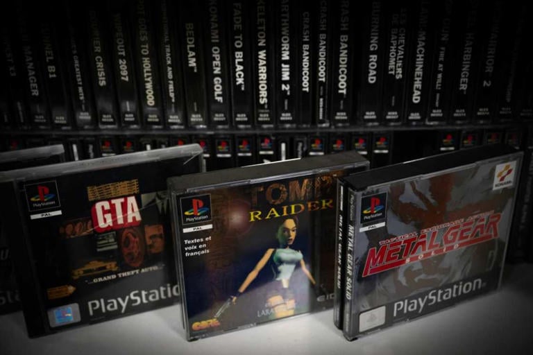 The PlayStation's 3D graphics helped launch many classic titles. Photo: AFP