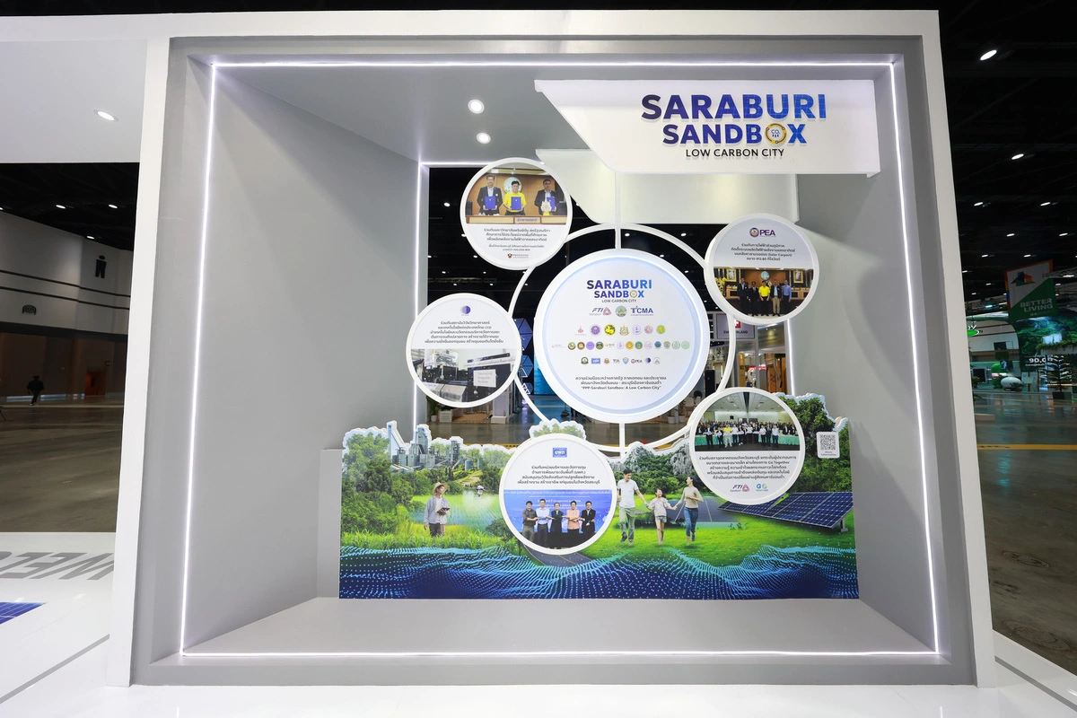 The 'Saraburi Sandbox' model--Thailand's first low-carbon city. Photo: SCG