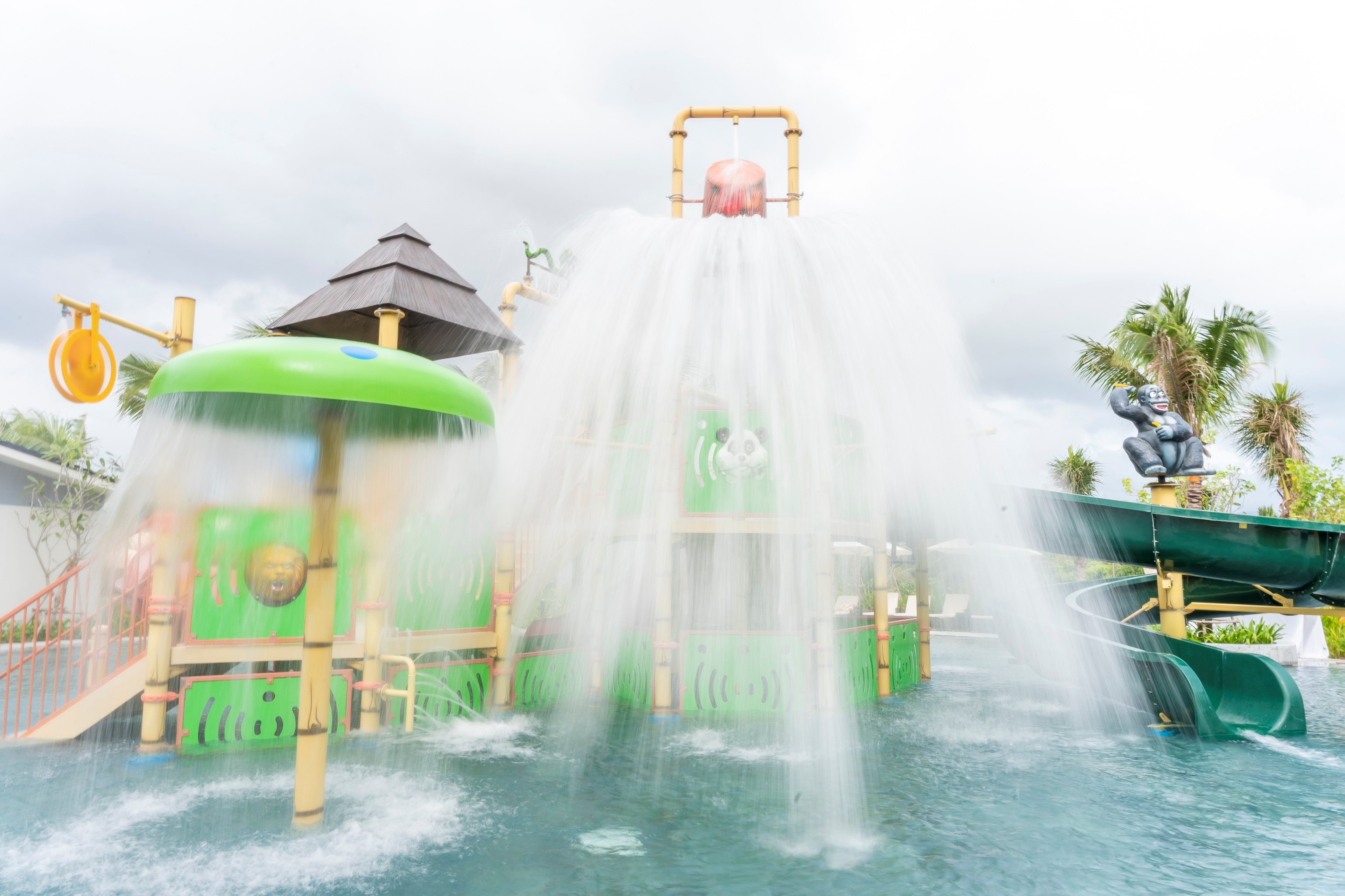 The first rainforest-themed waterpark in Cam Ranh, Khanh Hoa Province, south-central Vietnam