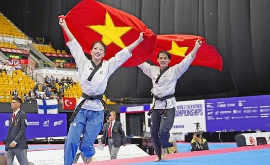 Vietnam wins third gold medal at World Taekwondo Poomsae Championships