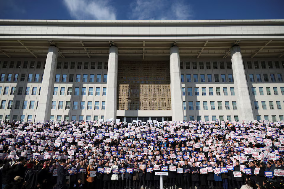 South Korean president faces impeachment calls after martial law debacle