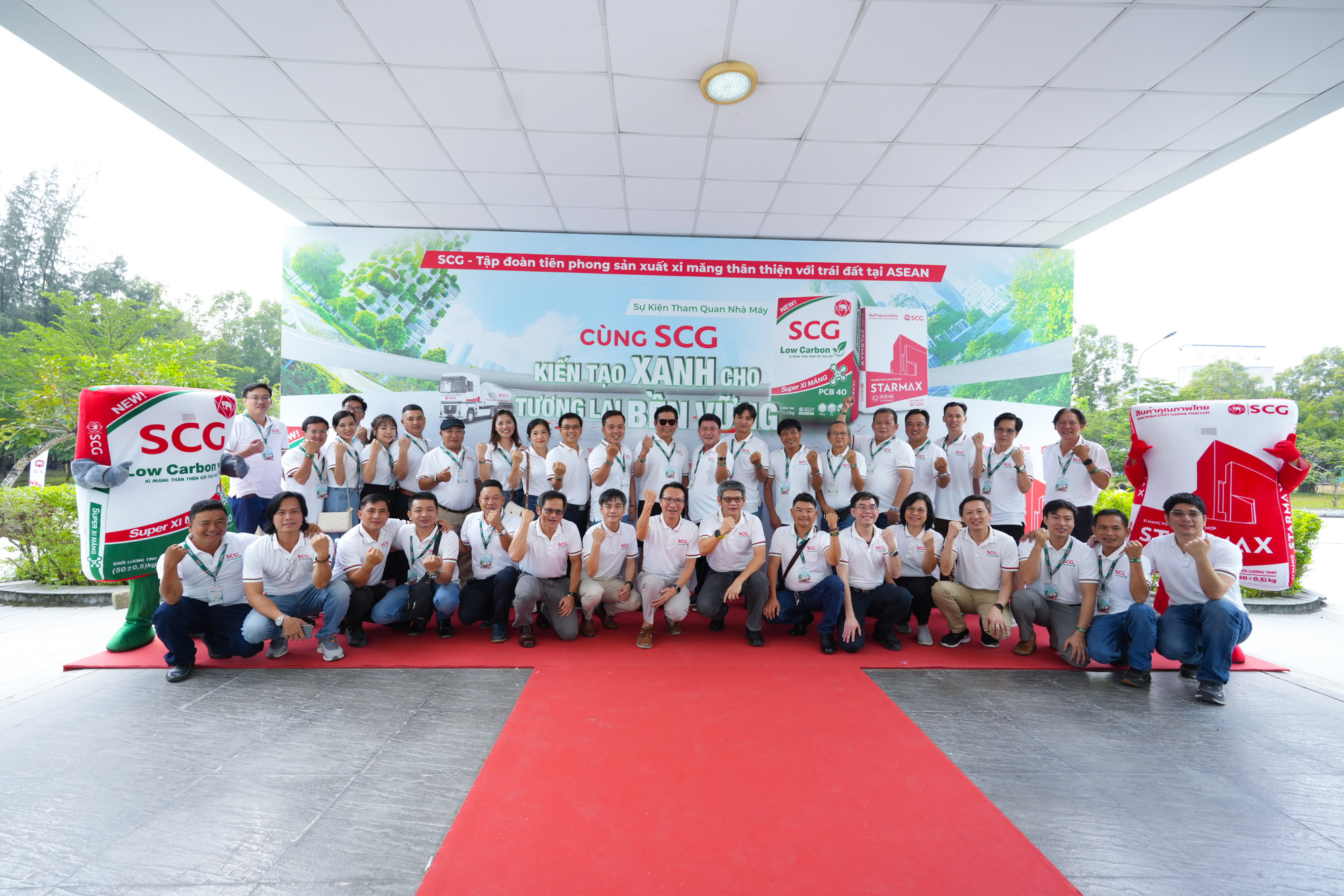 SCG staff attends the ‘Green Construction for a Sustainable Future’ event. Photo: SCG