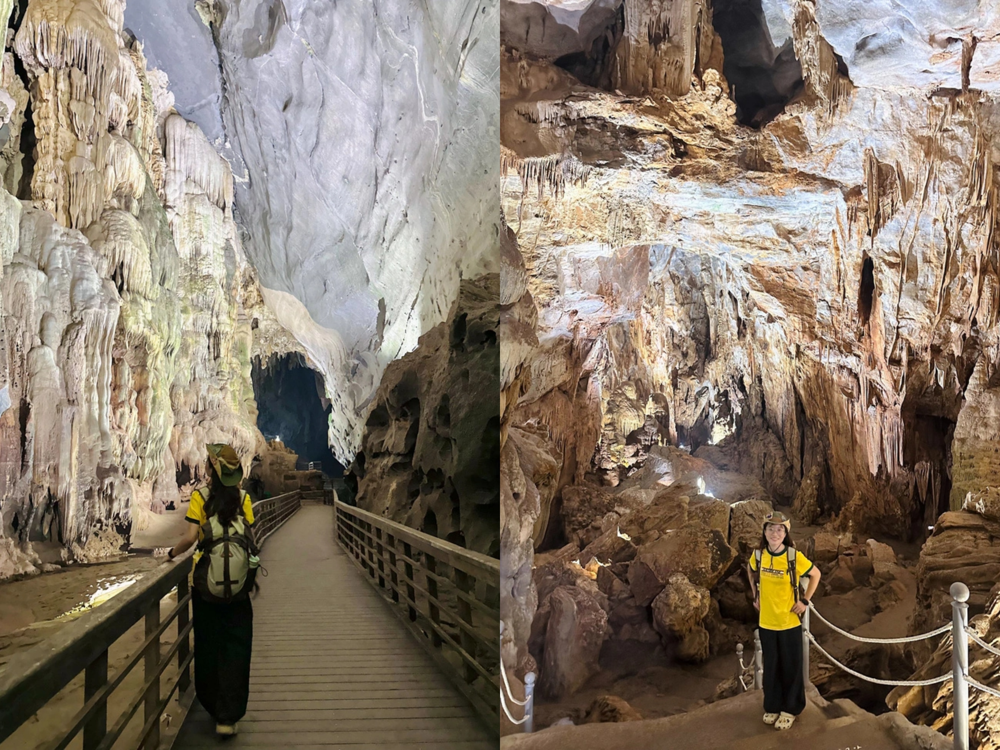 Khanh Ngoc poses at Phong Nha-Ke Bang National Park in Quang Binh Province, north-central Vietnam. Photo: Supplied