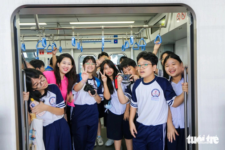 Residents excited about first metro ride in Ho Chi Minh City