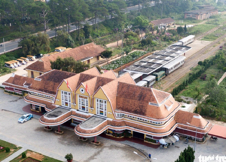 The Da Lat Railway Station, Central Highlands, province of Lam Dong. Photo: Minh Tuan / Tuoi Tre