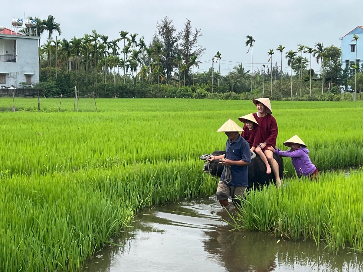 A village in Hoi An City has become a tourism space. Photo: B.D. / Tuoi Tre