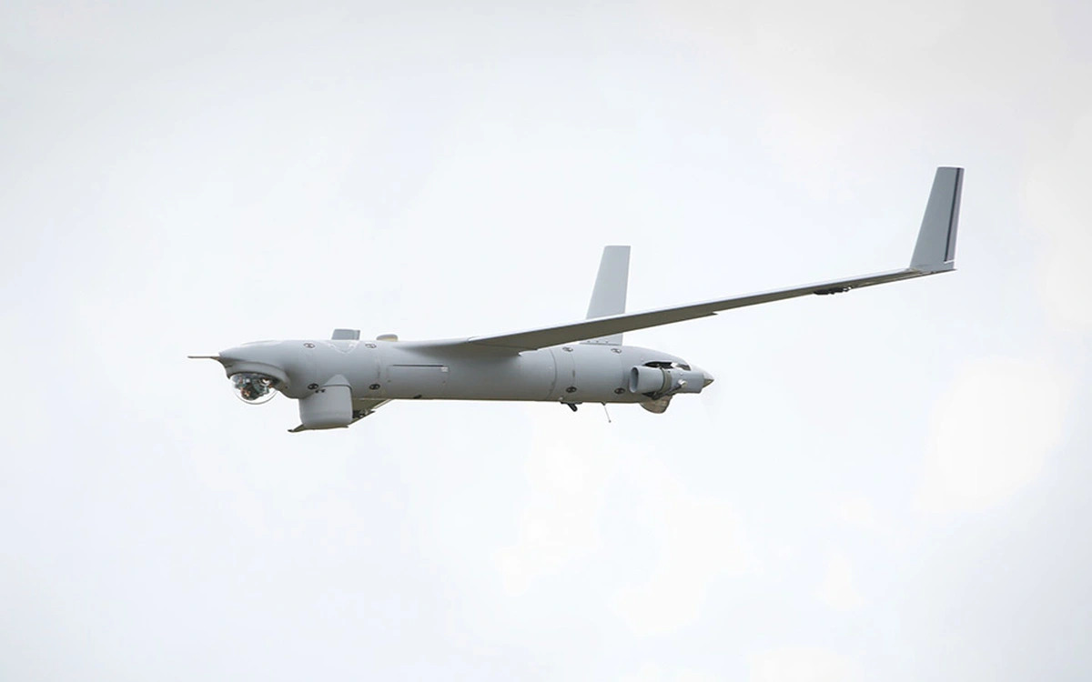 A Boeing ScanEagle unmanned aircraft system (UAS). Photo: Boeing