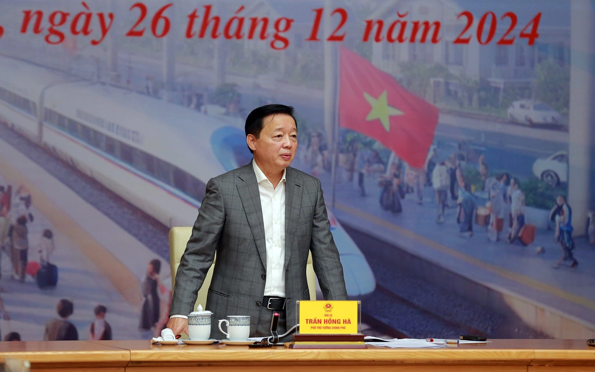 Deputy Prime Minister Tran Hong Ha. Photo: Vietnam Government Portal