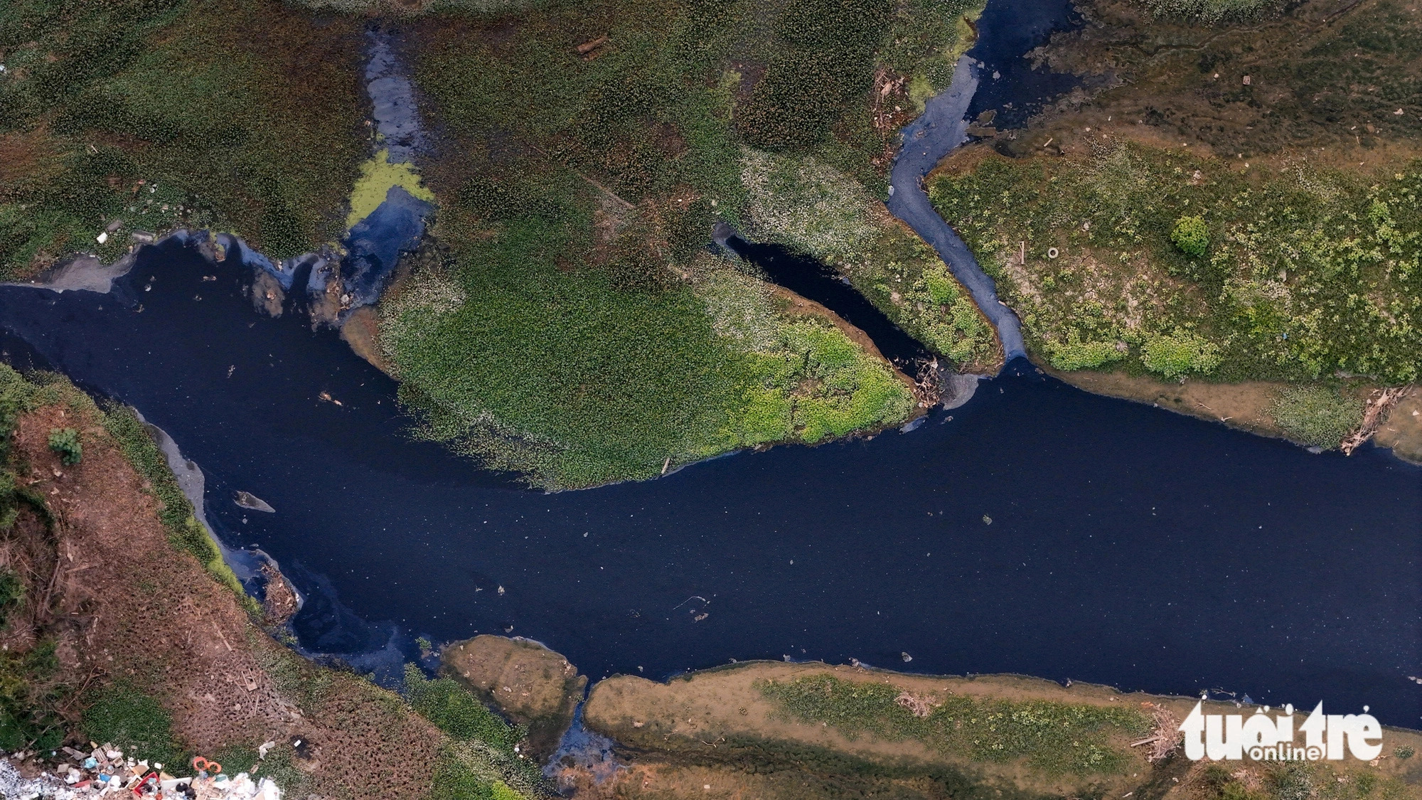 Vietnam’s vital river choked by untreated wastewater