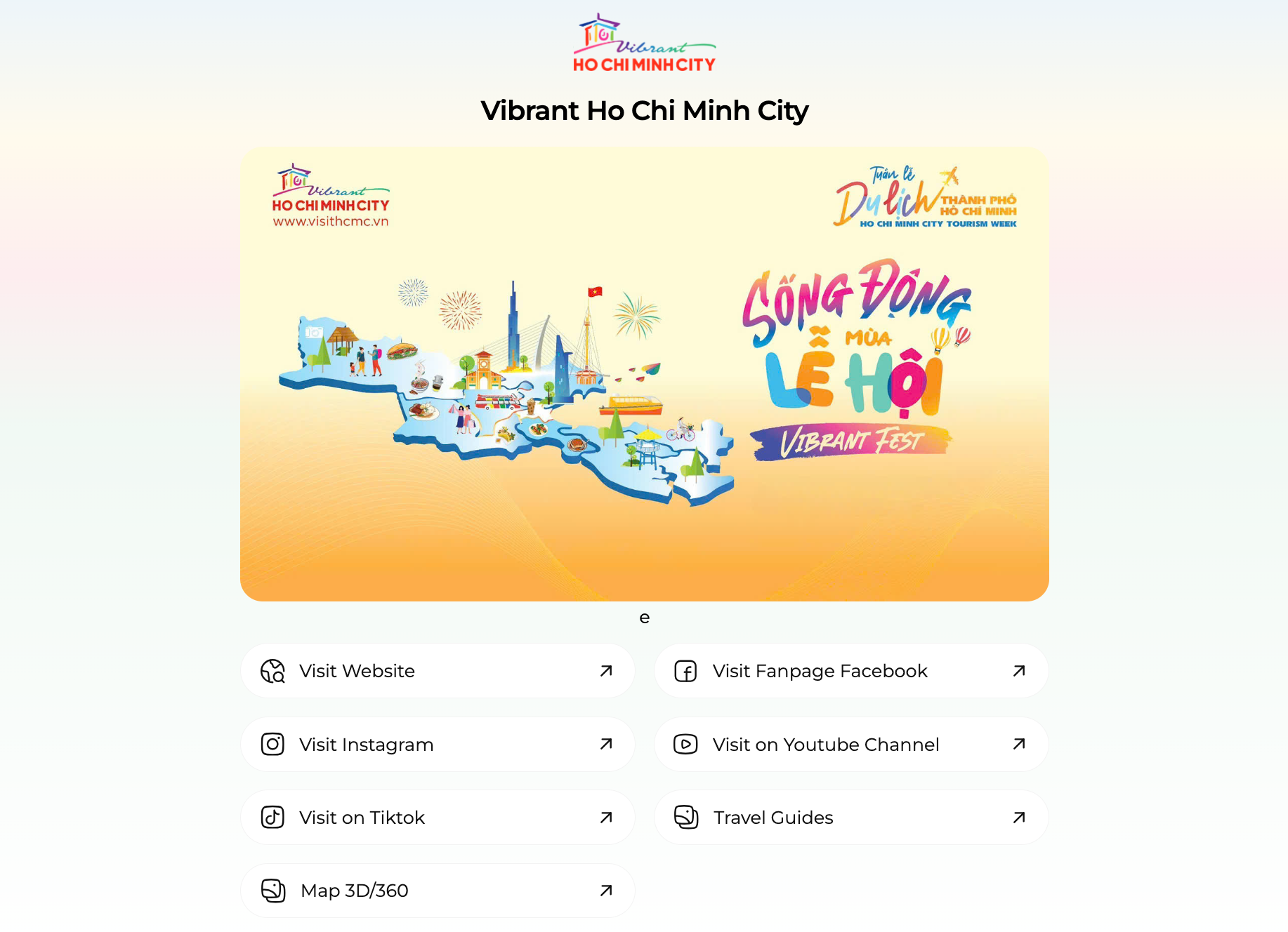 Visitors can scan the QR code to access Ho Chi Minh City’s official tourism information website at https://qr.visithcmc.vn.