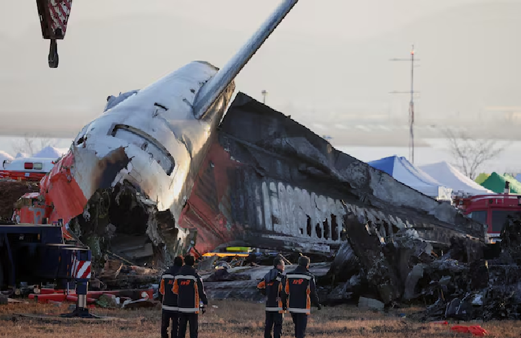 South Korea to compile transcript of voice recording from crashed plane on Saturday